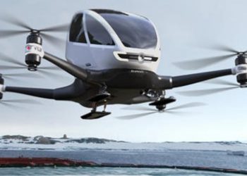 Η πρώτη δημόσια επίδειξη του κινεζικού μη επανδρωμένου ιπτάμενου ταξί EHang έγινε στη Βιέννη