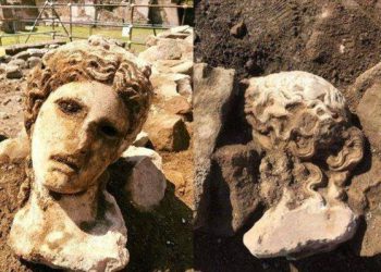 Ρώμη: Στο φως μαρμάρινη κεφαλή του θεού Διόνυσου, ηλικίας 2.000 ετών