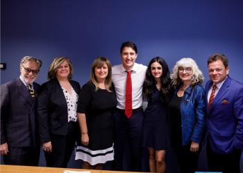 Συνάντηση εργασίας με τον Πρωθυπουργό Justin Trudeau