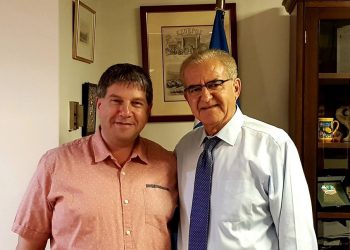 «Συνάντηση Διαμαντή Γκίκα με τον Υφυπουργό Εξωτερικών Αντώνη Διαματάρη»