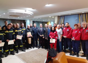 Eκδήλωση προς τιμήν των Εθελοντικών Ομάδων και Εθελοντών Πυροσβεστών