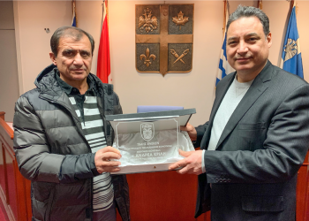 Τιμητικές πλακέτες από τον ΠΑΟΚ