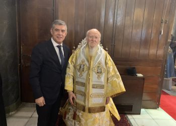 Στο Οικουμενικό Πατριαρχείο ανήμερα Θεοφανίων ο Περιφερειάρχης Θεσσαλίας Κ. Αγοραστός
