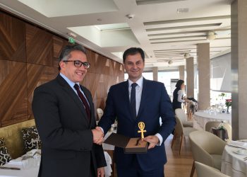 Συνάντηση Χ. Θεοχάρη με τον Υπουργό Πολιτισμού και Τουρισμού της Αιγύπτου