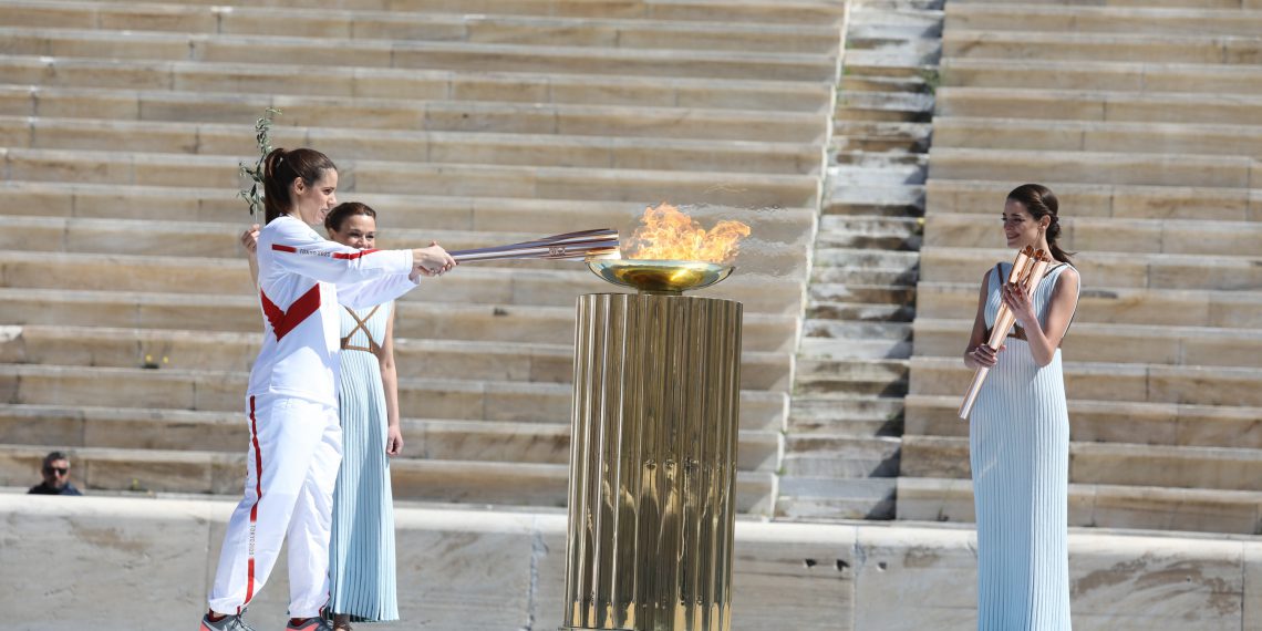 Η Ολυμπιακή Φλόγα ξεκίνησε το ταξίδι της για το Τόκυο
