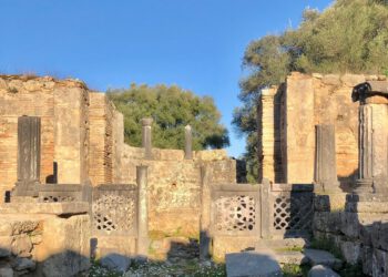 Αποκαθίσταται το Εργαστήριο του Φειδία – Παλαιοχριστιανική Βασιλική Ολυμπίας