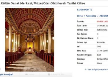 Βγάζουν στο σφυρί αρμένικη εκκλησία στην Τουρκία για… ξενοδοχείο!