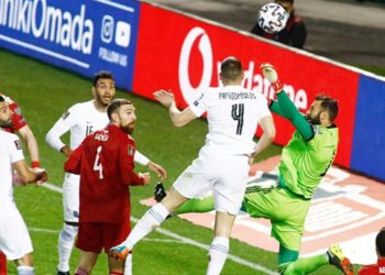 Στο 1-1 η Ελλάδα με τη Γεωργία για το Παγκόσμιο Κύπελλο