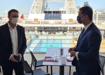 Στον Πειραιά η πρώτη ονοματοδοσία κρουαζιερόπλοιου μετά την εμφάνιση της πανδημίας