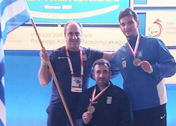 Χάλκινα μετάλλια για Τριανταφύλλου και Ντούνη στη σπάθη