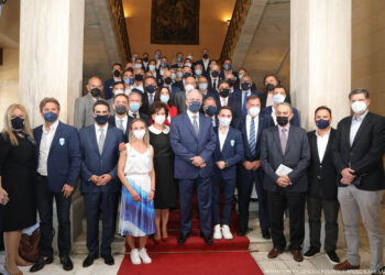 Η Βουλή των Ελλήνων τίμησε τους Ολυμπιονίκες του Τόκιο