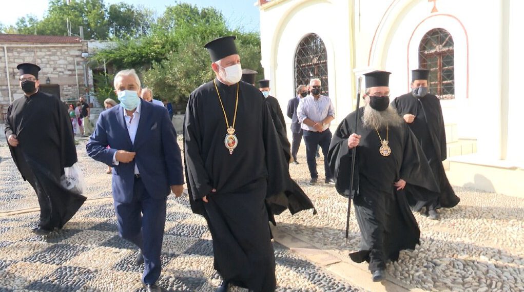 Επίσκεψη του Αρχιεπισκόπου Αμερικής Ελπιδοφόρου στη Χίο