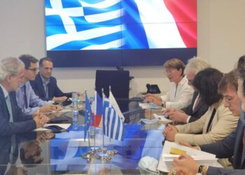 Συνάντηση Στυλιανίδη με μέλη της γαλλικής ΚΟ Φιλίας Ελλάδας-Γαλλίας