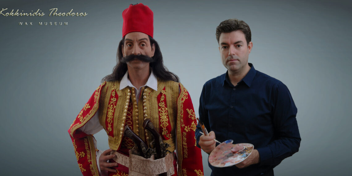 Ο Γεώργιος Καραϊσκάκης έγινε κέρινο ομοίωμα