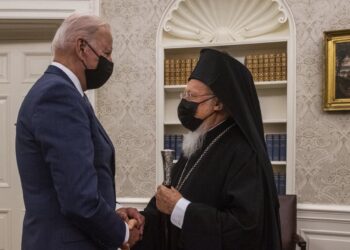 Συνάντηση Μπάιντεν – Βαρθολομαίου στο Λευκό Οίκο