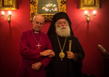 Συνάντηση Πατριάρχη Αλεξανδρείας με τον Αρχιεπίσκοπο της Αγγλικανικής Εκκλησίας