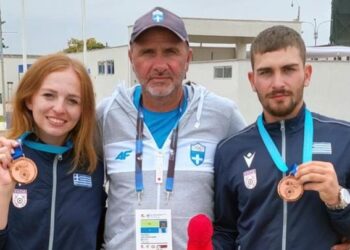 Χάλκινο στο Παγκόσμιο οι Κατζουράκη και Φραντζεσκάκης