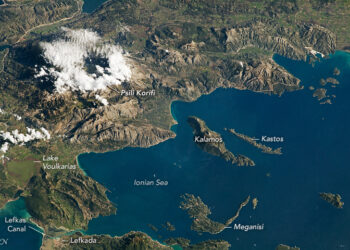 Αστροναύτης της NASA «φωτογράφισε» την Ελλάδα από ψηλά