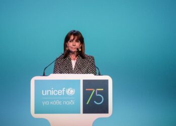 Ηχηρό μήνυμα από την ΠτΔ για τη βία σε εκδήλωση της UNICEF