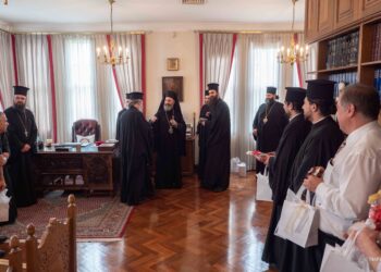 Ευχές του Αρχιεπισκόπου Αυστραλίας στο προσωπικό της Αρχιεπισκοπής