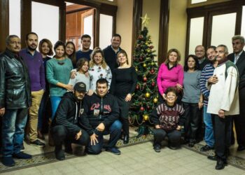 Στόλισαν Χριστουγεννιάτικο δέντρο στην Κοινότητα Καΐρου