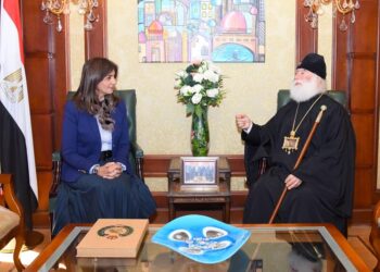 «Μεγάλο πατριώτη» χαρακτήρισε τον Πατριάρχη Θεόδωρο η Υπουργός Διασποράς της Αιγύπτου