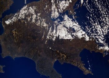 Κοσμοναύτης φωτογραφίζει την Ελλάδα από το διάστημα