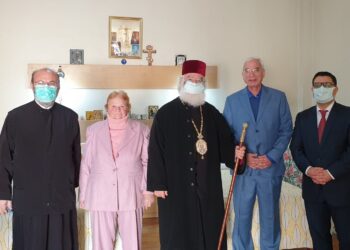 Πρωτοχρονιά σε ομογενειακό Οίκο Ευγηρίας έκανε ο Πατριάρχης Θεόδωρος