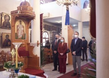 Στον Άγιο Ευστράτιο για τον Αγιασμό των υδάτων ο Έλληνας Πρωθυπουργός